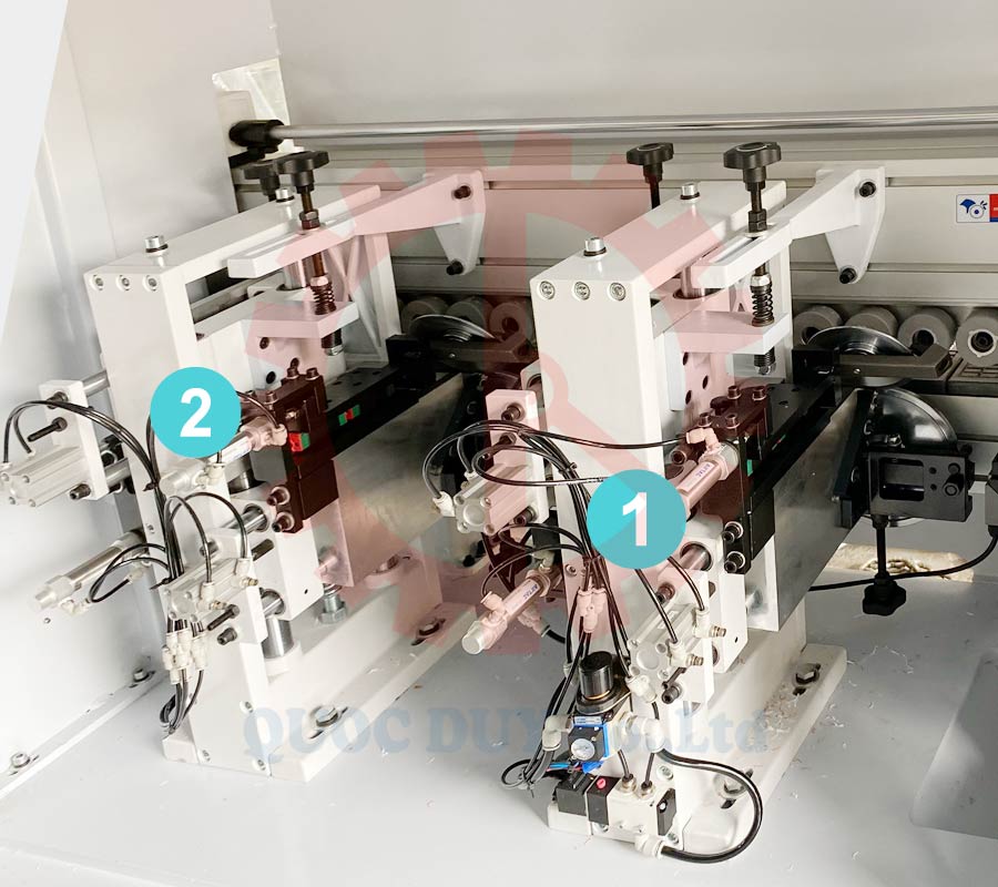 Cụm cạo keo 1-2 máy dán cạnh tự động | Quốc Duy