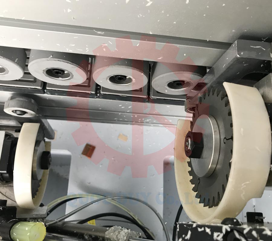 cụm cắt đầu đuôi máy dán cạnh 5 chức năng | quốc duy