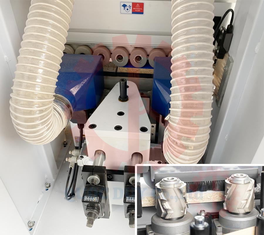 Cụm phay cạnh trước máy dán cạnh tự động | Quốc Duy