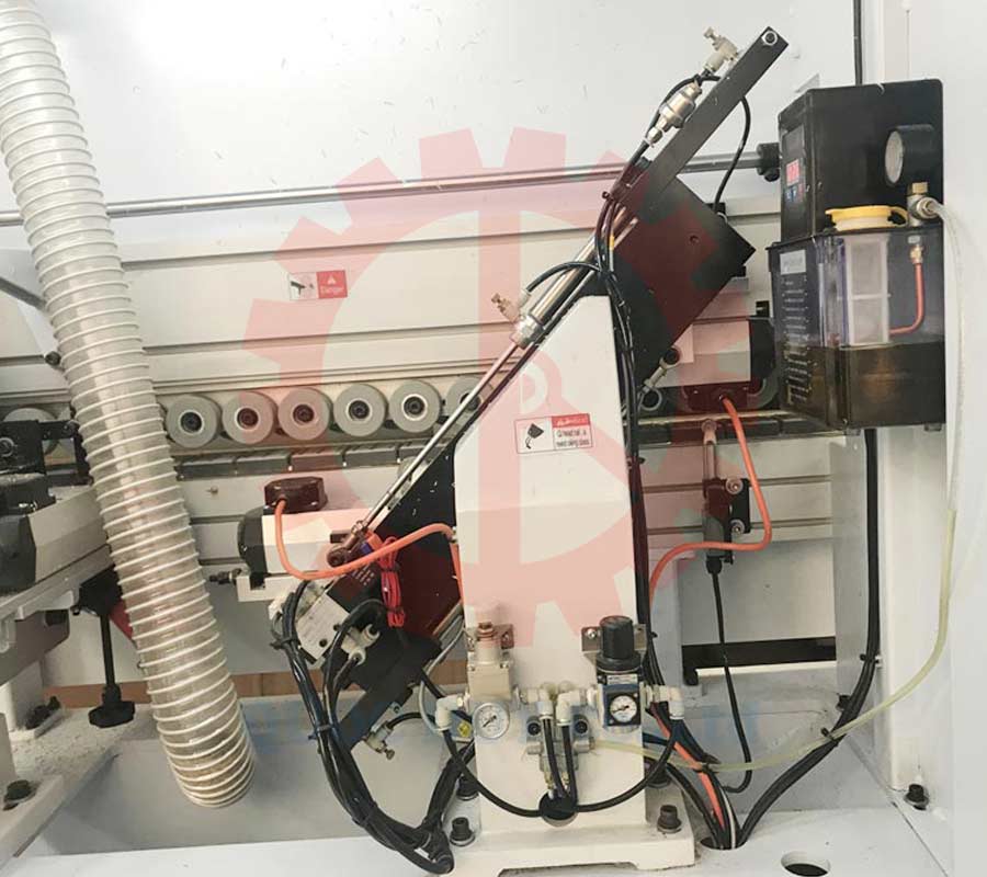 dao cắt đầu đuôi nẹp máy dán cạnh xéo 45 độ SMXK 450DT | Quốc Duy