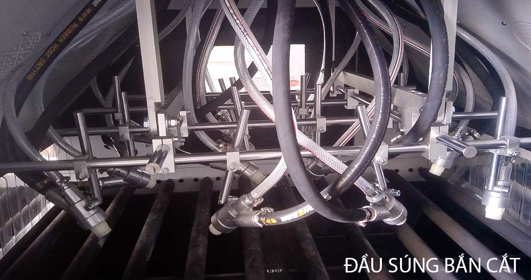 đầu súng bắn cát xả sơn lót | công nghệ bắn cát chà nhám _quốc duy