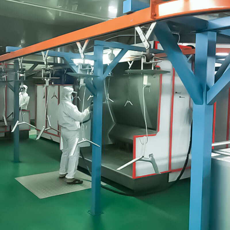 Dây chuyền sơn - Quốc Duy