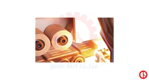 Đèn sấy nhiệt máy dán cạnh laser | QUỐC DUY