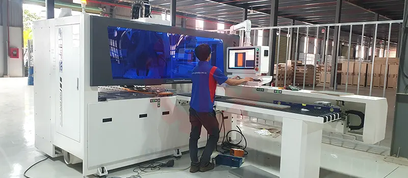 Giao máy khoan CNC 6 mặt xưởng Khang Vy | Quốc Duy