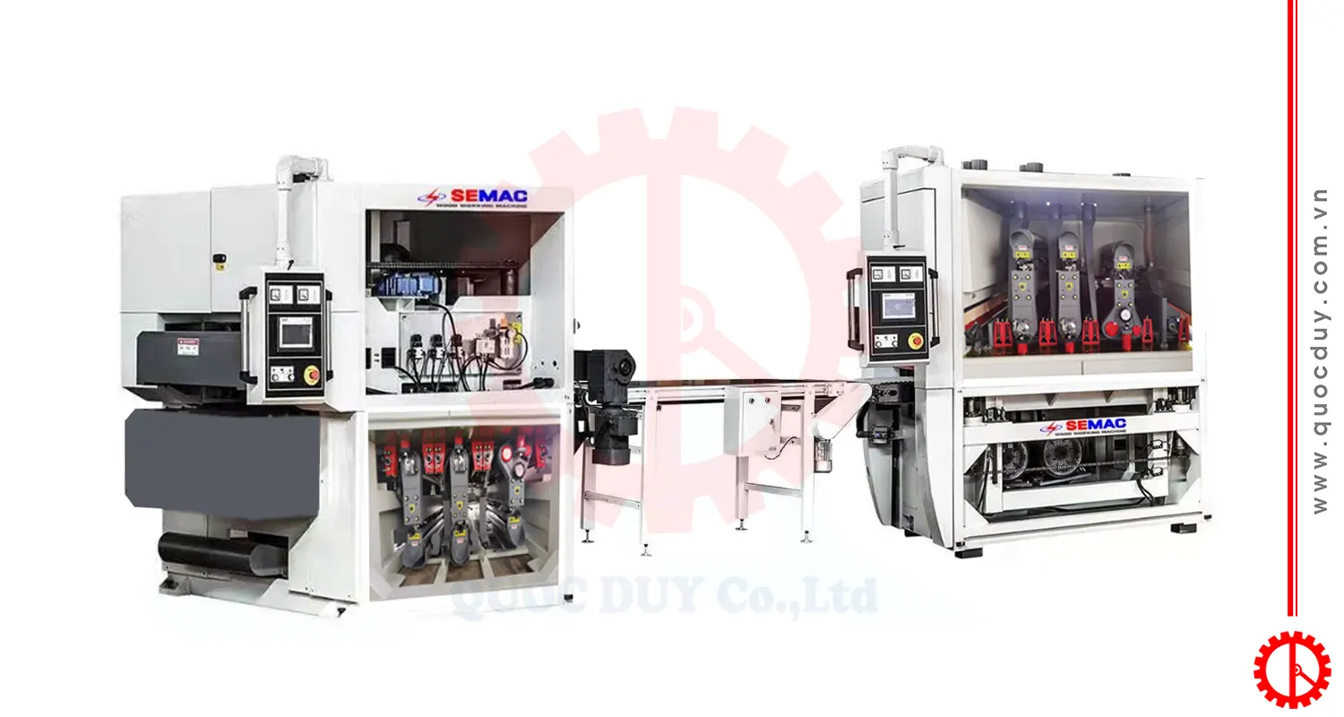 Hệ thống chà nhám trên dưới 700mm | Quốc Duy