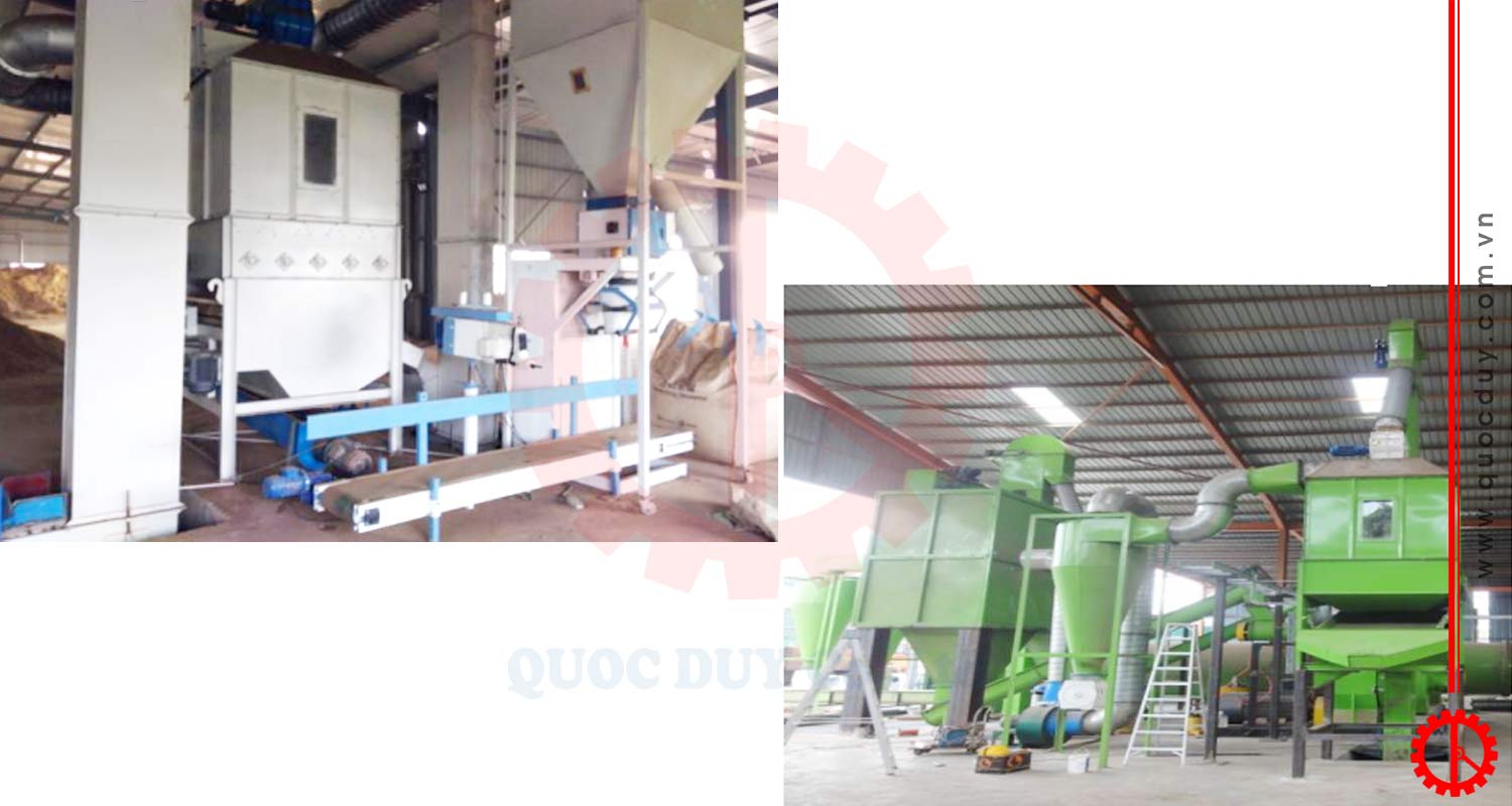 Hệ thống làm máy chuyền làm viên nén | Quốc Duy