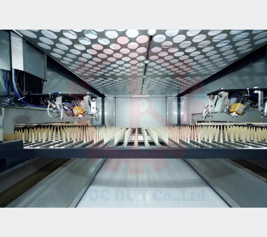 Hệ thống sơn máy phun sơn cnc | Quốc Duy