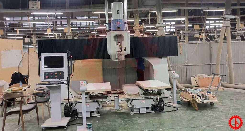 Hình máy MASTER TC4 thực tế tại xưởng