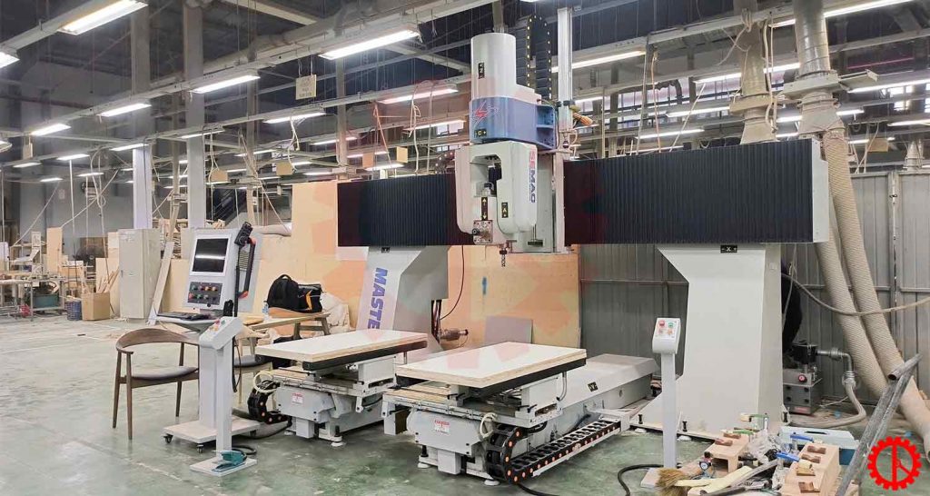 Hình máy MASTER TC4 thực tế tại xưởng