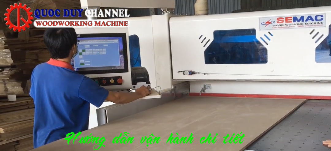 huong dan van hanh may cua panel saw van cong nghiep