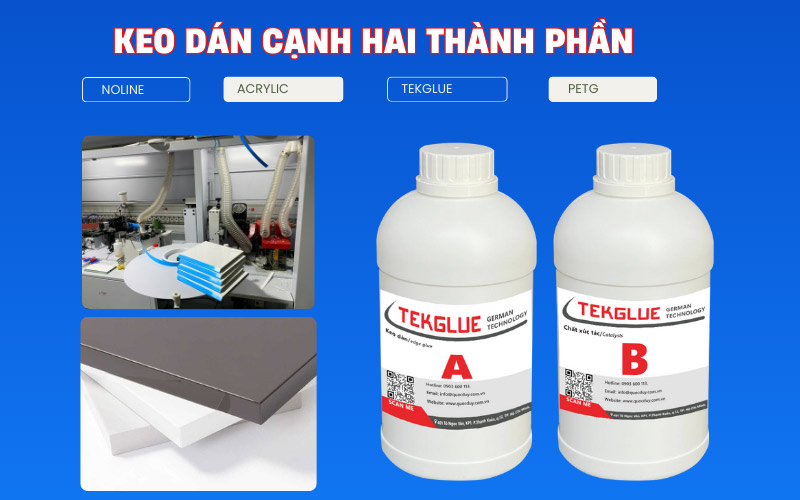 Keo dán cạnh AB Tekglue