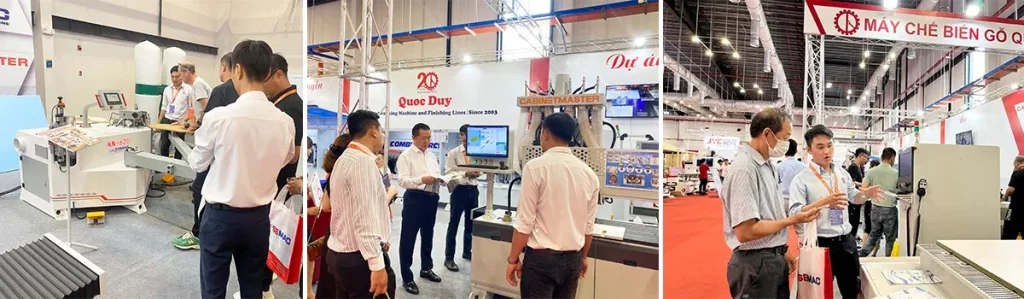 Khách hàng tại triển lãm BIFA WOOD 2023 | Quốc Duy