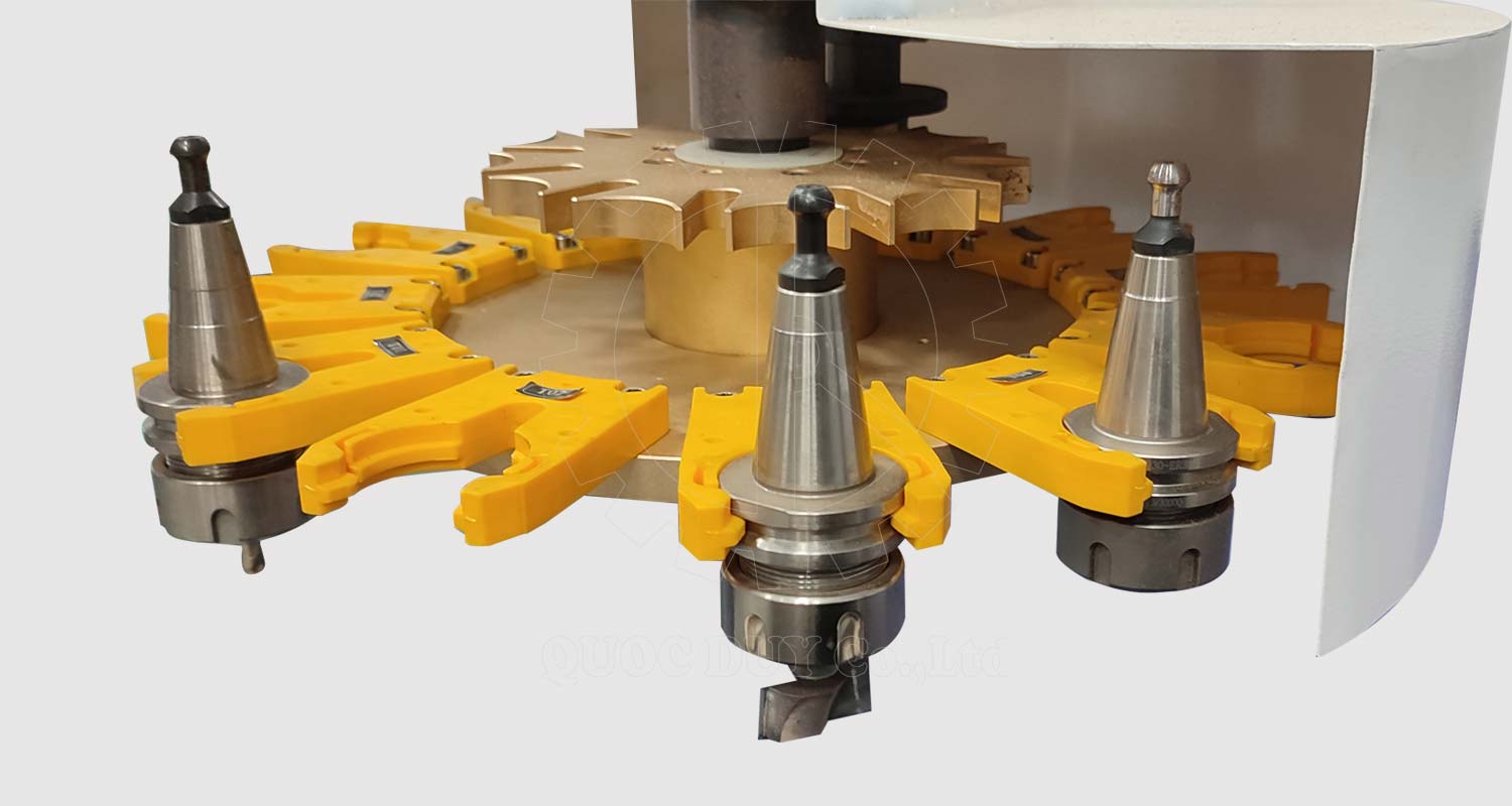 khay chứa dao thay dao cụ tự động máy cnc SM 1325YM | Quốc Duy