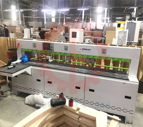 Lắp đặt máy khoan ngang tự động xưởng Đồng Nai | Quốc Duy