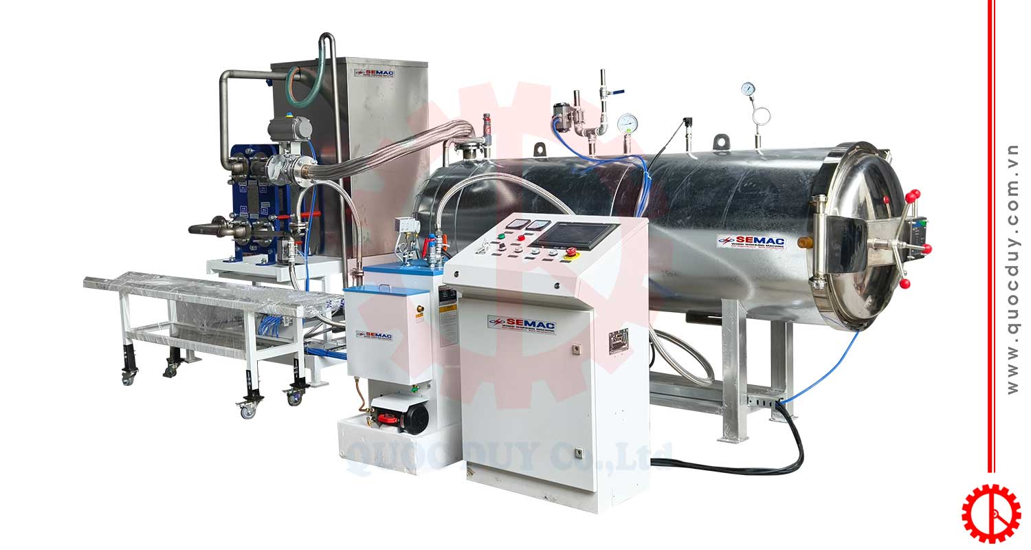 Lò hấp làm mềm gỗ