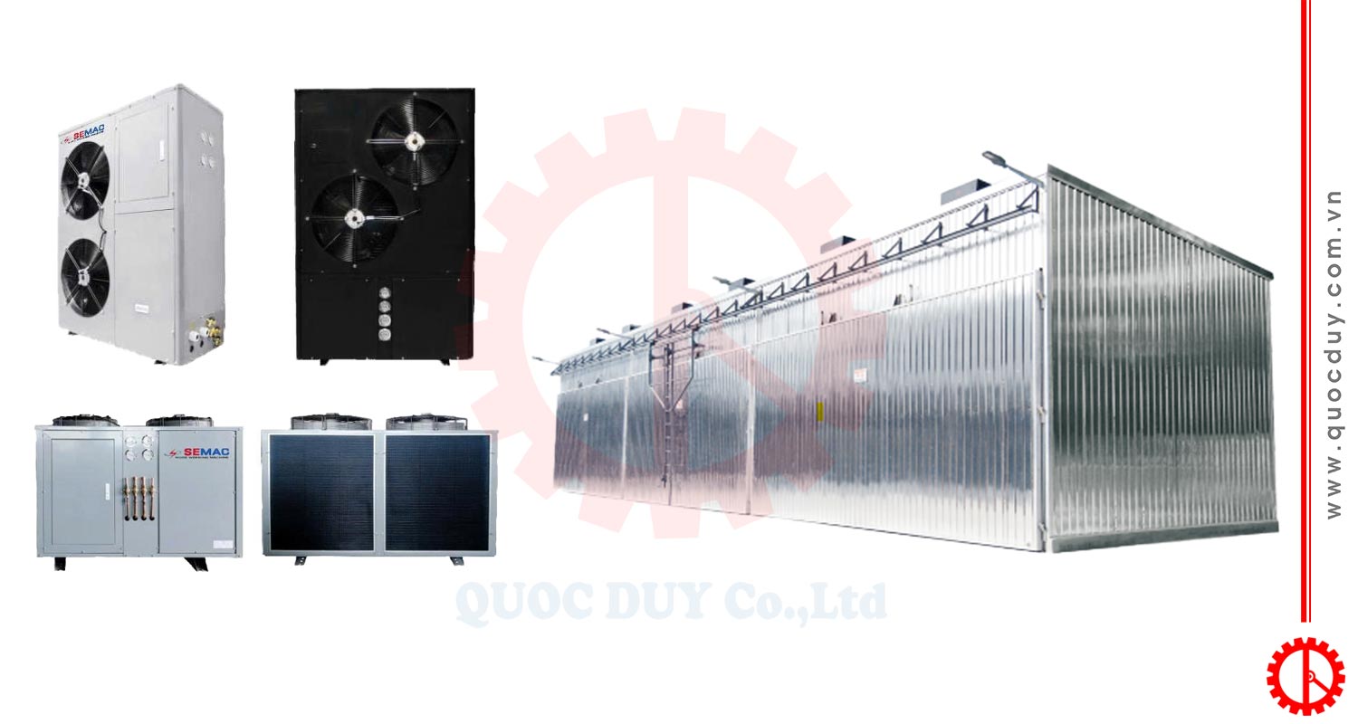 Lò sấy gỗ dùng điện 60m3