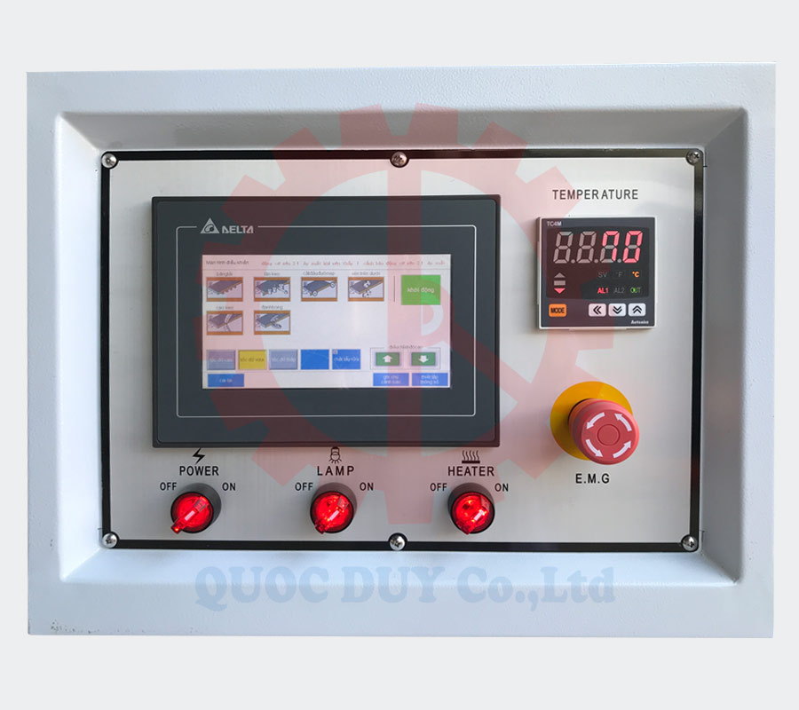 màn hình điều khiển máy dán cạnh thẳng ván dày 80mm| Quốc Duy