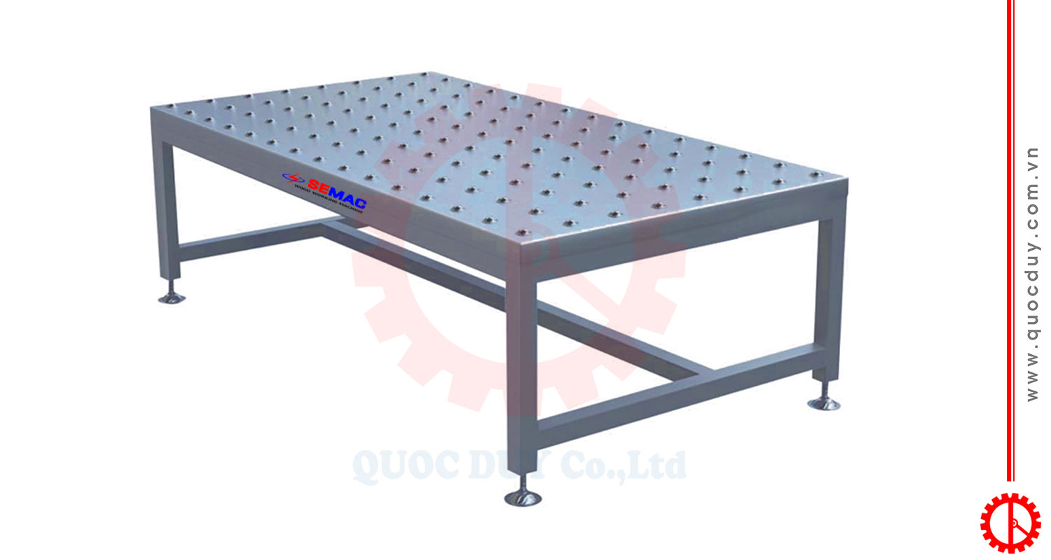 Mặt bàn bi hỗ trợ đưa phôi | QUỐC DUY