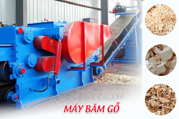 Máy băm gỗ tự động | Quốc Duy