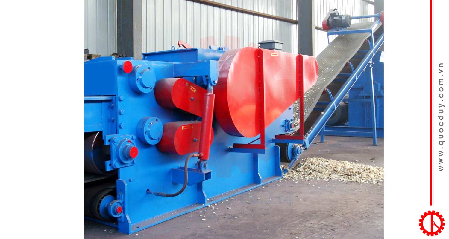 Máy băm gỗ | Quốc Duy