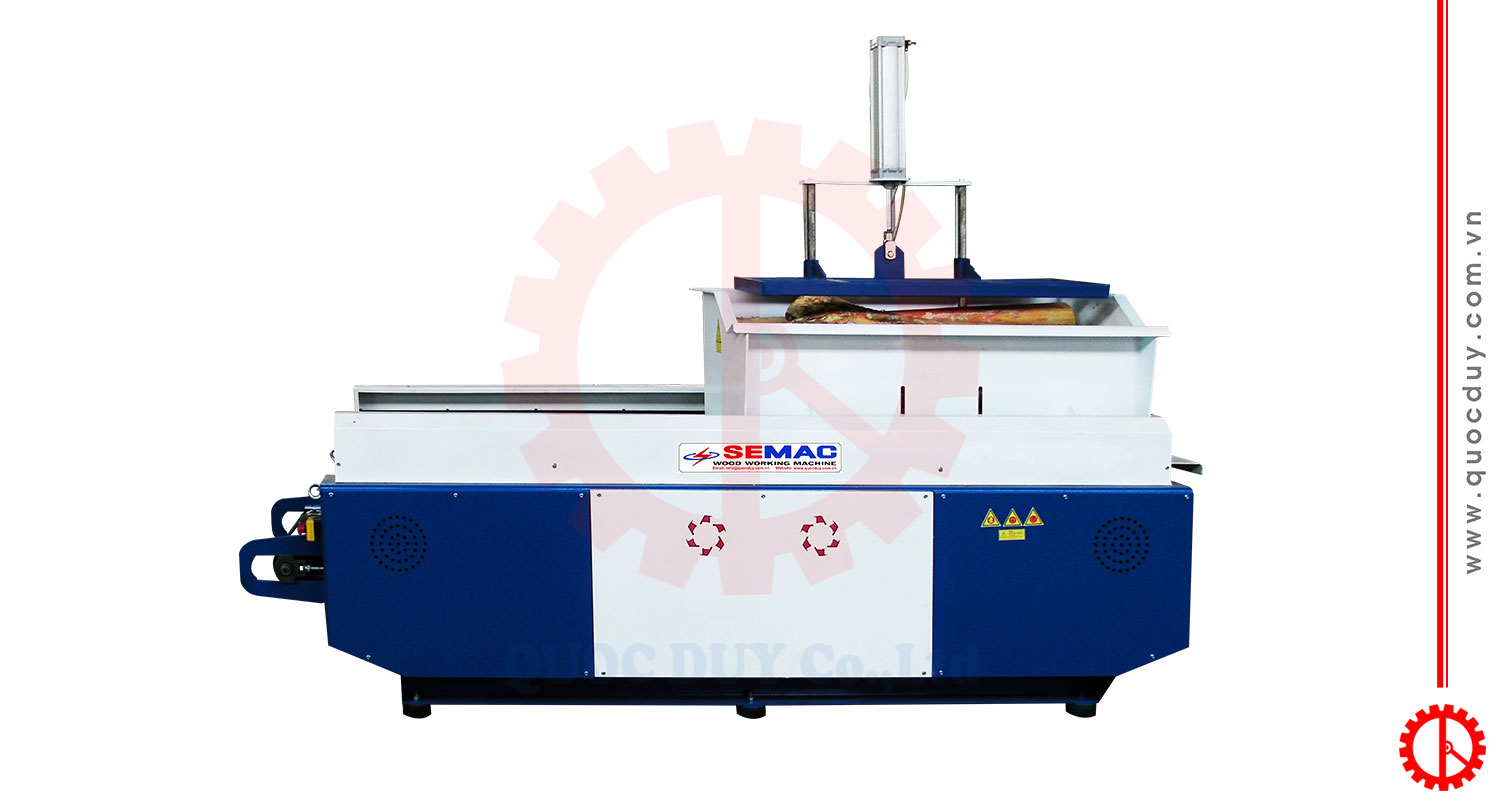 Máy Băm Tạo Dăm Bào 2 Trục 1400x600mm | Quốc Duy