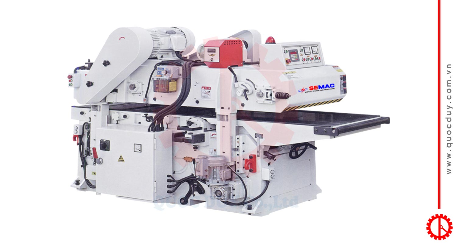 Máy bào 2 mặt tải nặng | Quốc Duy