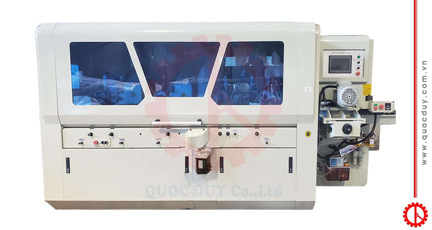 MÁY BÀO GỖ 4 MẶT 6 TRỤC TỐC ĐỘ CAO - SMVK 618DD | QUỐC DUY