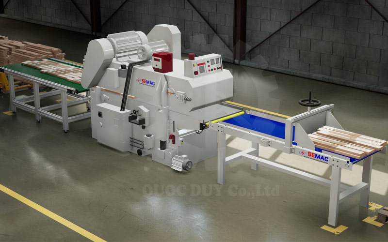 máy bào 2 mặt dao xoắn | Quốc Duy