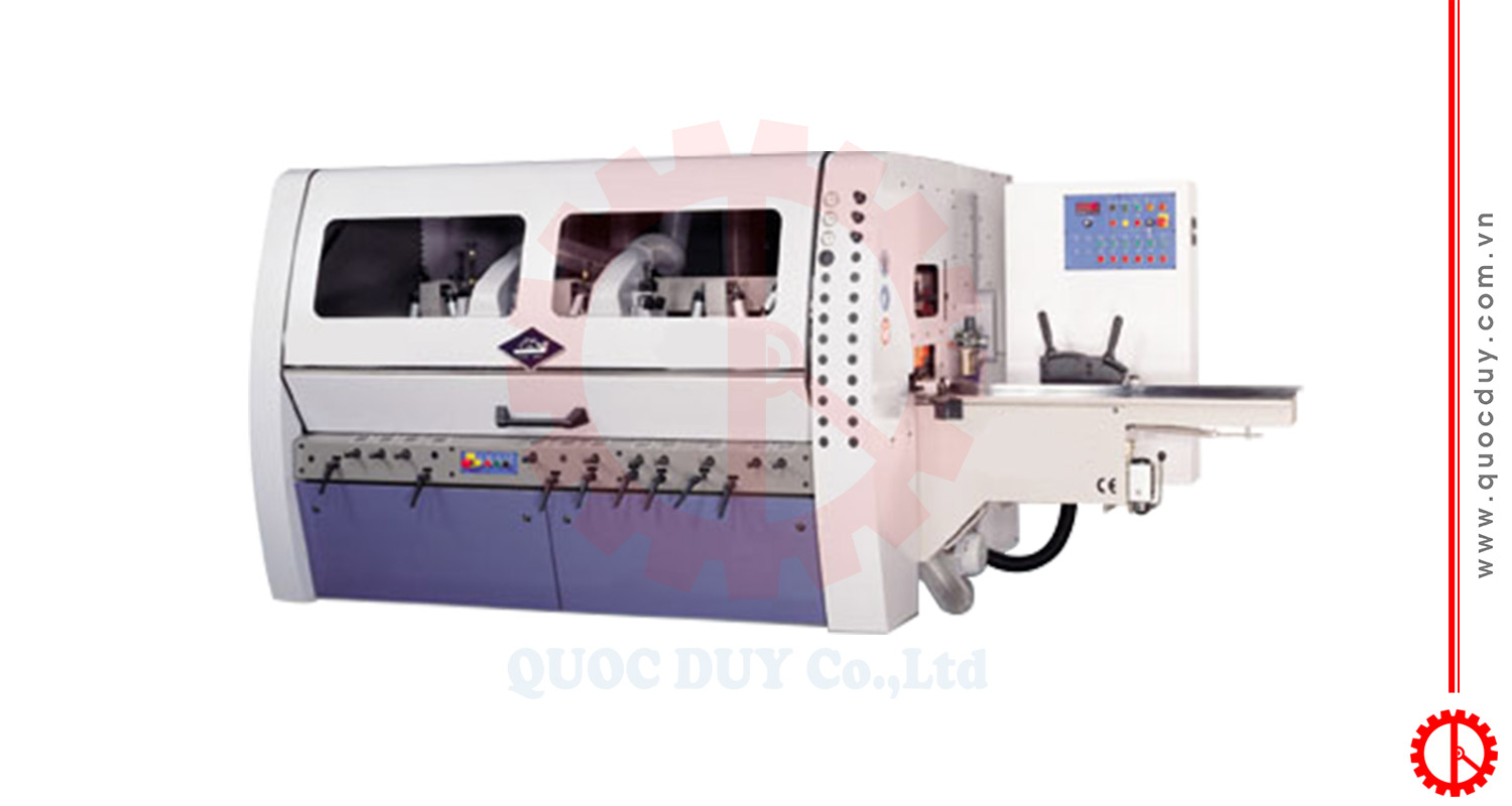 MÁY BÀO GỖ 4 MẶT 5 TRỤC GN 5S23 | QUỐC DUY