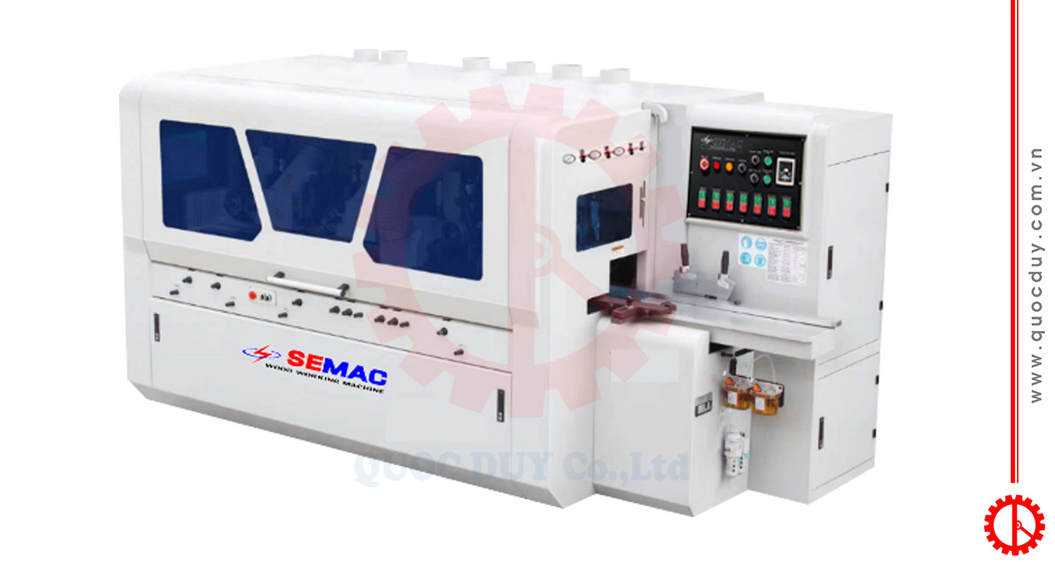 Máy bào gỗ 4 mặt 6 trục cao tốc SMVK B623D | Quốc Duy