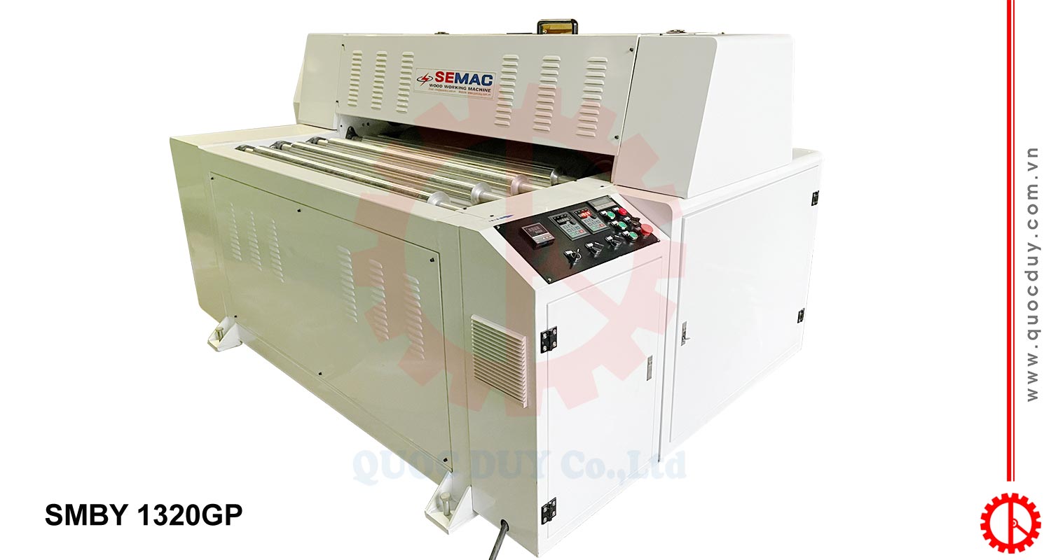 Máy cán vân gỗ 1 mặt 1m3 - SMBY 1320GP | Quốc Duy