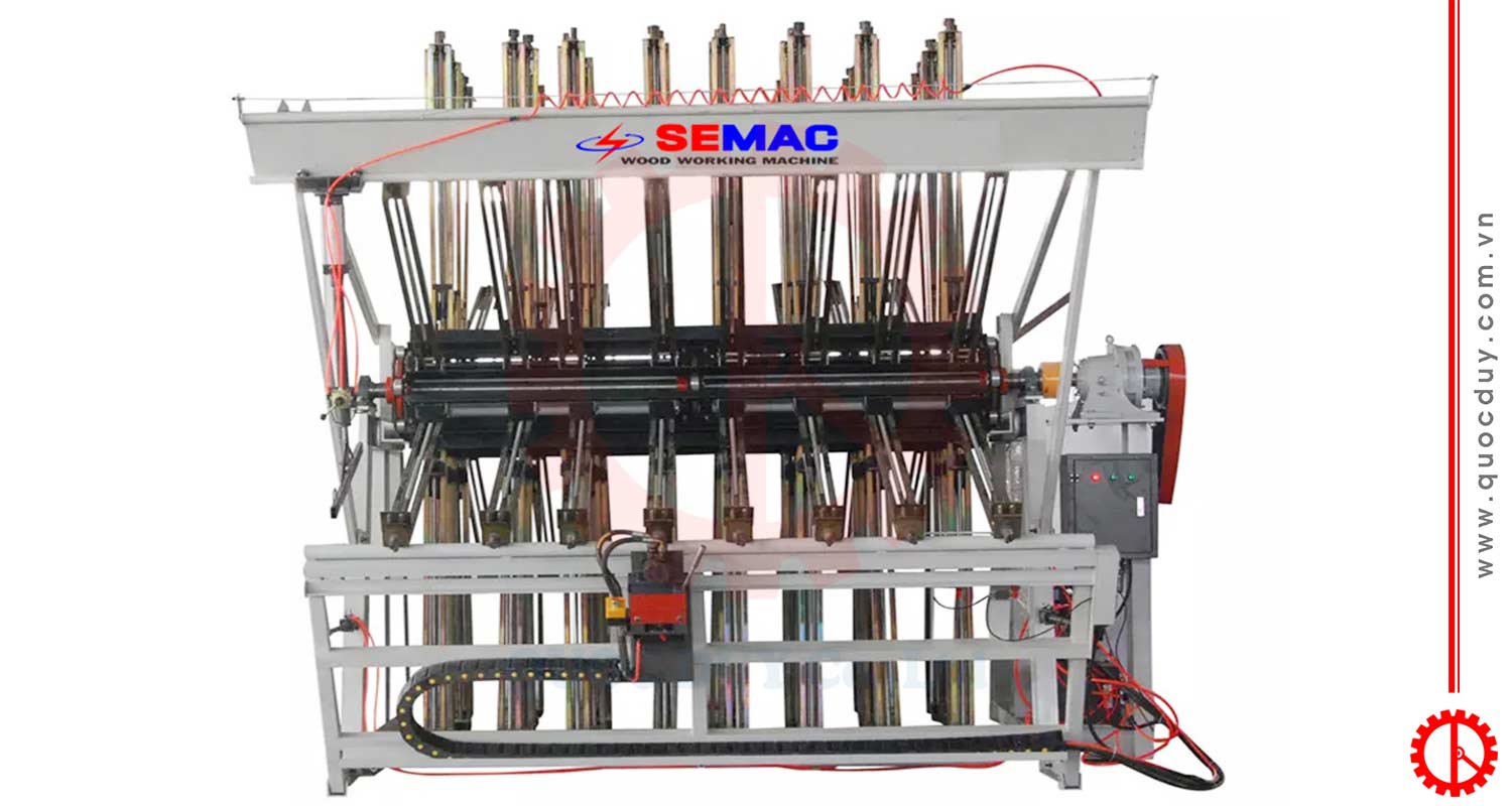 Máy cảo ghép ngang thủy lực | Quốc Duy