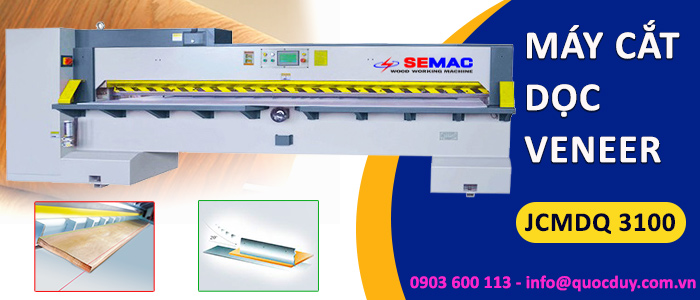 Máy cắt dọc veneer khổ lớn | Quốc Duy