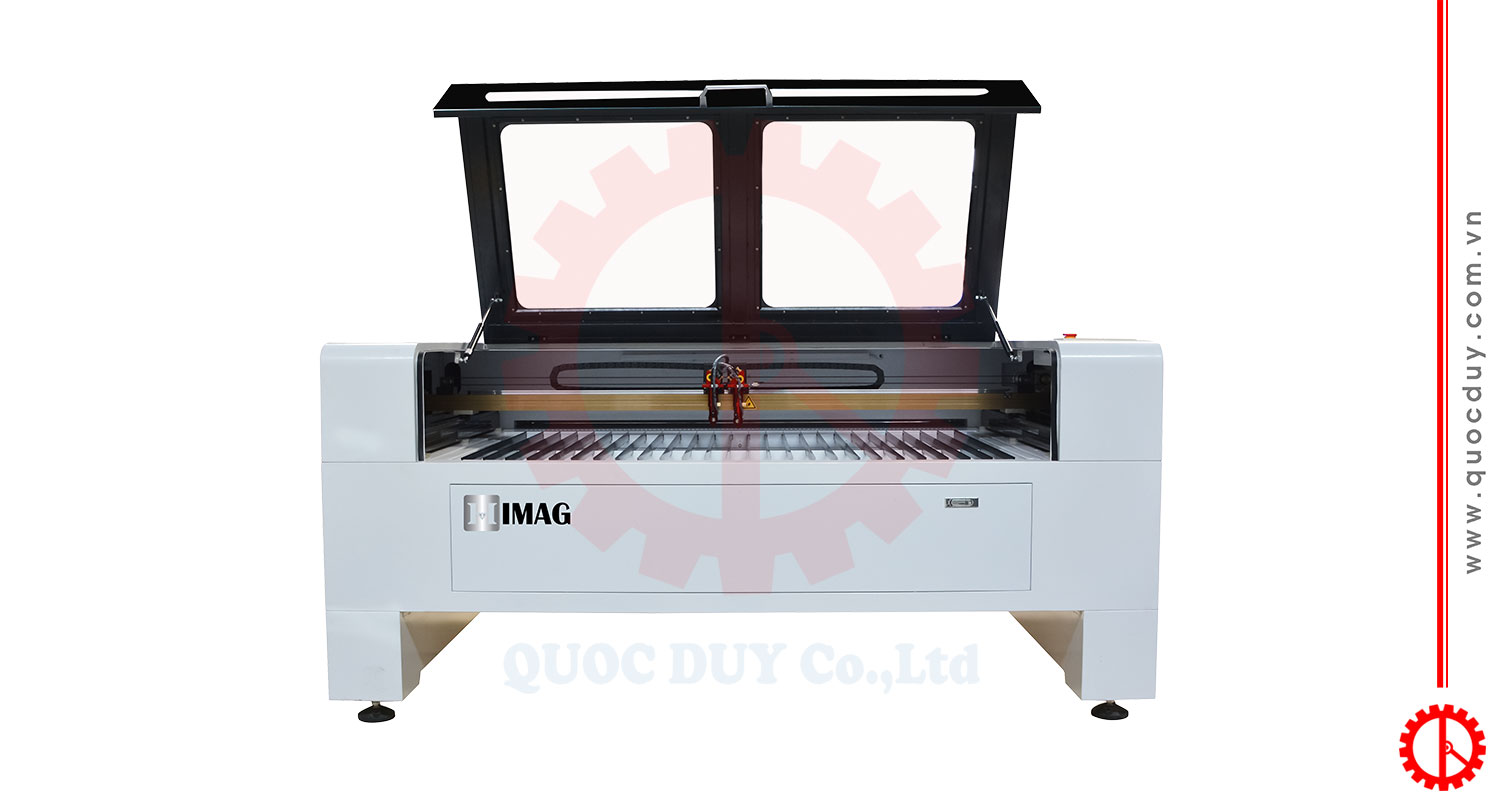 Máy cắt khắc laser co2 150w 2 đầu 1600mm