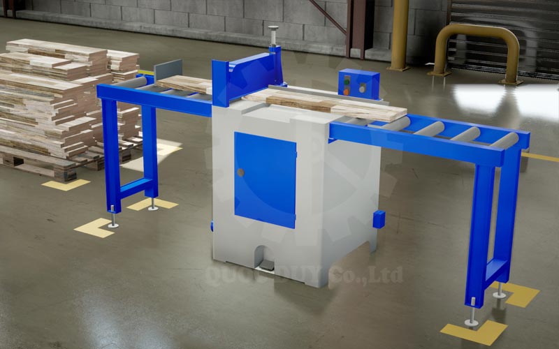 máy cắt ngang gỗ đạp hơi | Quốc Duy