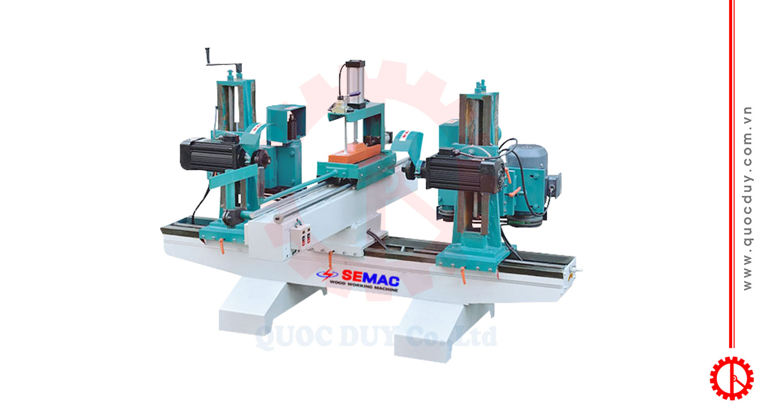 MÁY CẮT PHAY 2 ĐẦU 1M2 SM 424R | QUỐC DUY