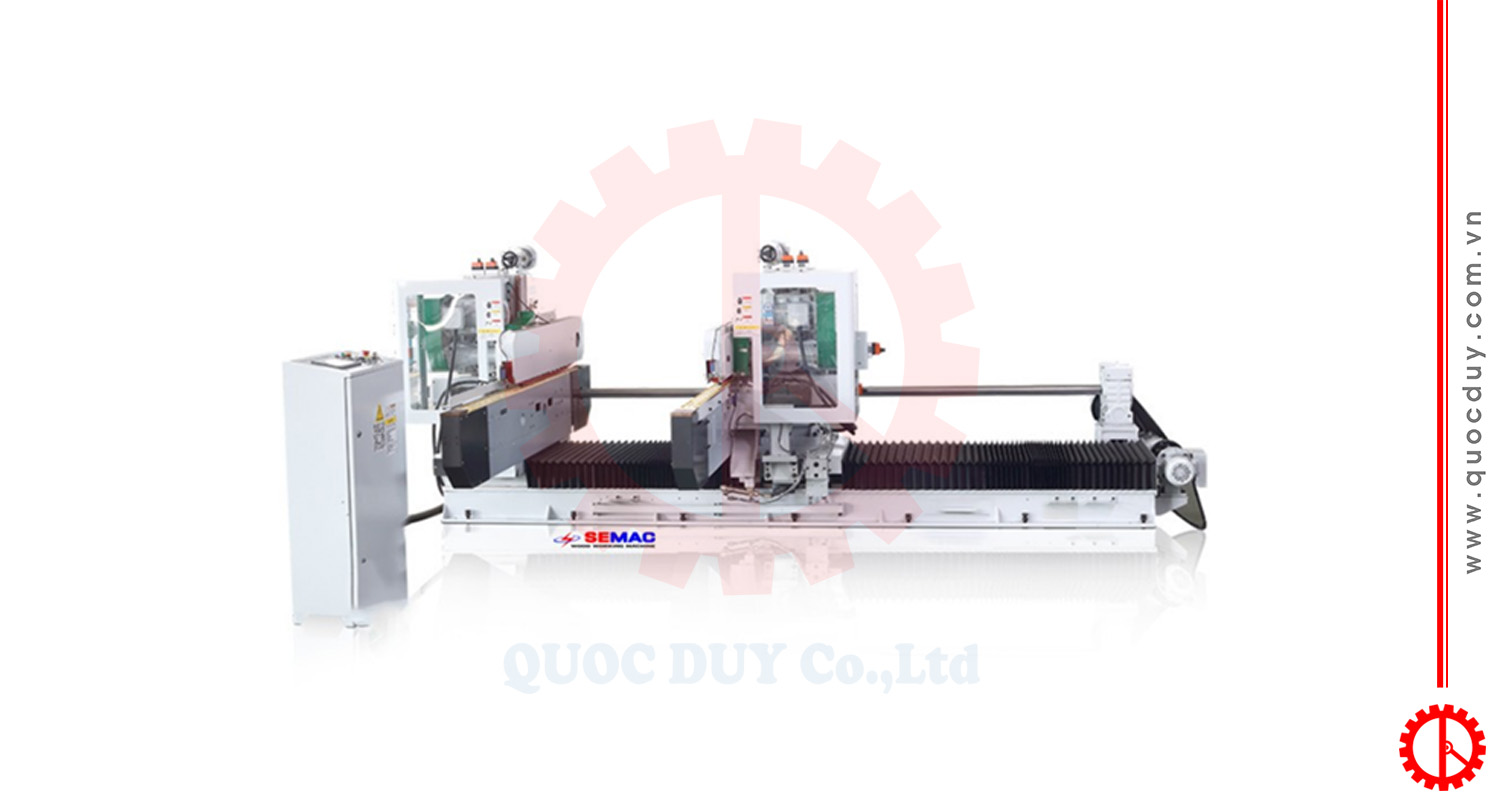 Máy cắt phay hai đầu tự động | Quốc Duy