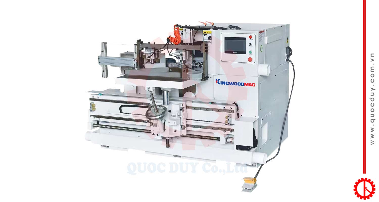 Máy Cắt Phay Khoan Góc 45 Độ Tự Động | Quốc Duy