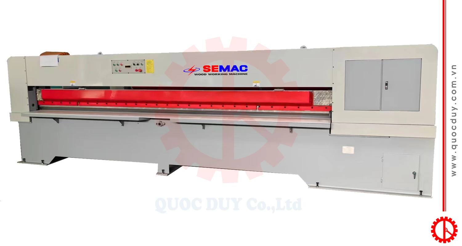 Máy cắt veneer khổ 4m2 | Quốc Duy