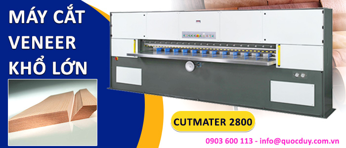Máy cắt veneer khổ lớn | Quốc Duy
