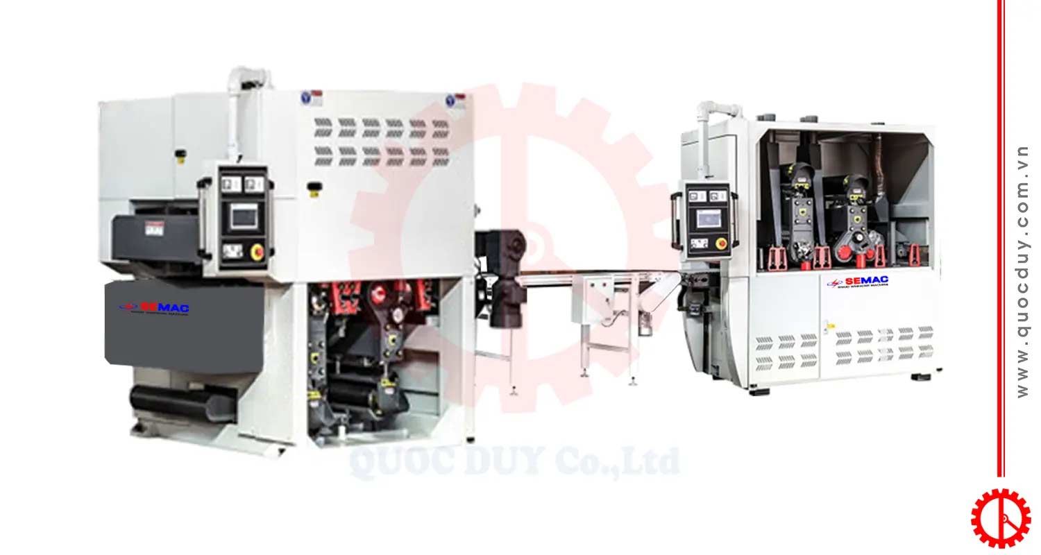 Máy chà nhám 2 mặt trên dưới