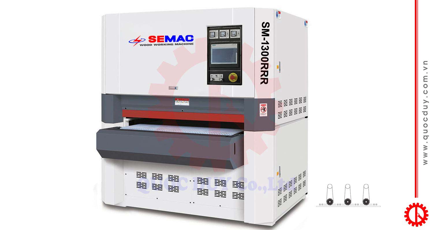 Máy chà nhám 3 trục - SM 1300RRR | Quốc Duy