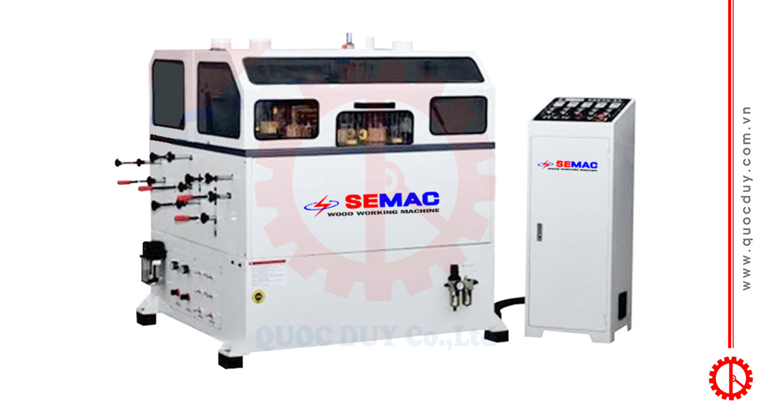 Máy chà nhám 4 mặt 4 trục | Quốc Duy