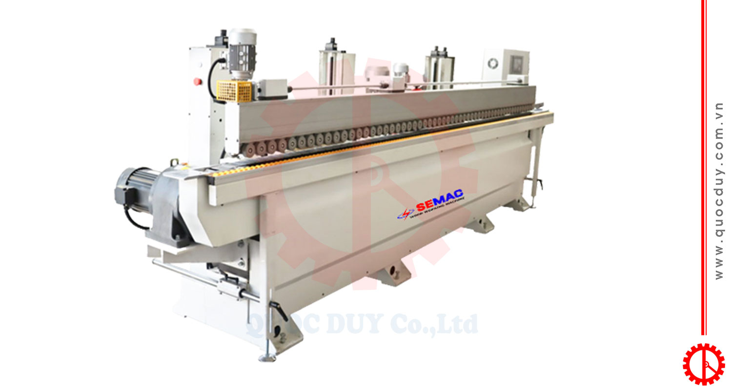 Máy chà nhám cạnh 2 cụm phay 4 cụm chà nhám | Quốc Duy