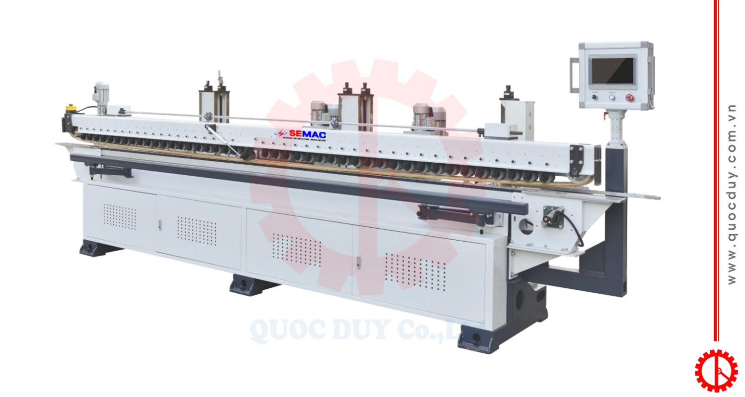 Máy chà nhám cạnh 3 trục | Quốc Duy