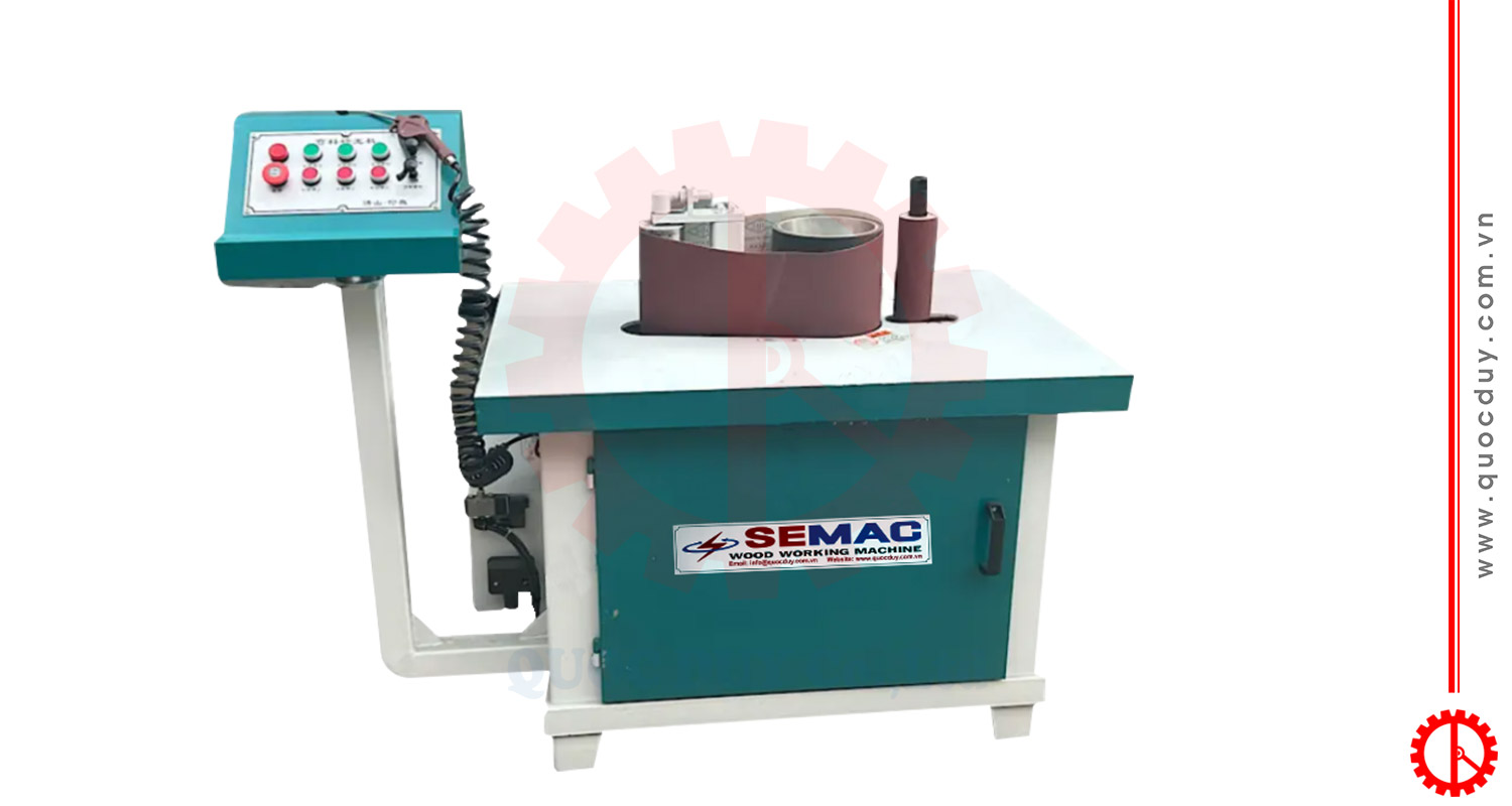 Máy Chà Nhám Cạnh Cong Trục Cao 400 | Quốc Duy