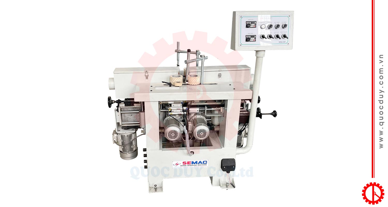 Máy chà nhám cạnh cong trục rulo | Quốc Duy