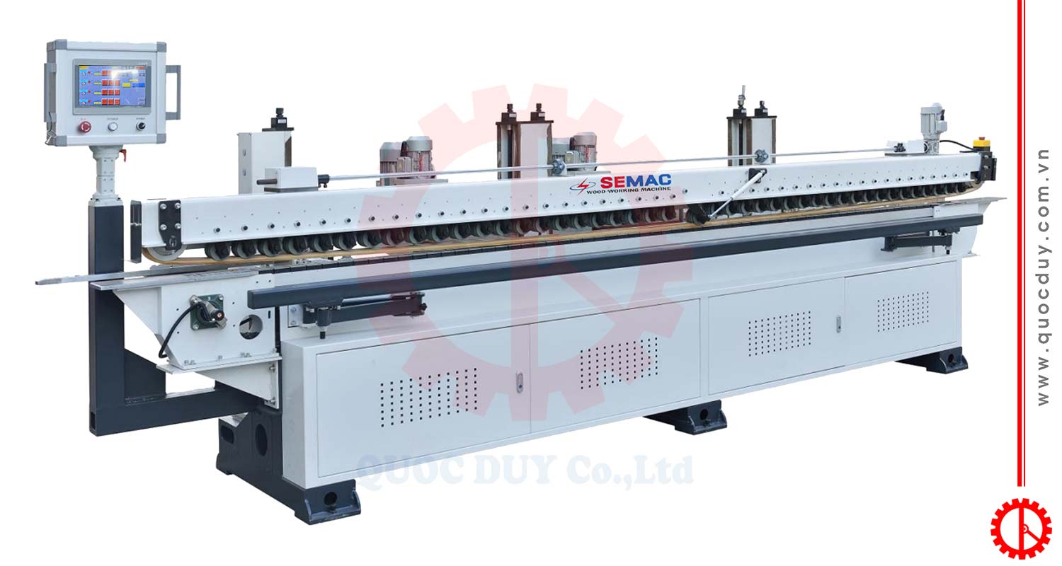 Máy chà nhám cạnh profile tự động