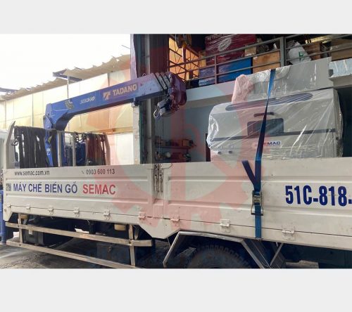 Máy chà nhám chân ghế 4 mặt trục chổi | Quốc Duy