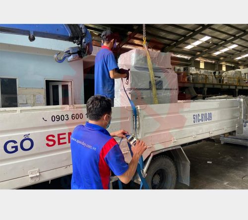 Máy chà nhám chân ghế 4 mặt trục chổi SM B15 | Quốc Duy